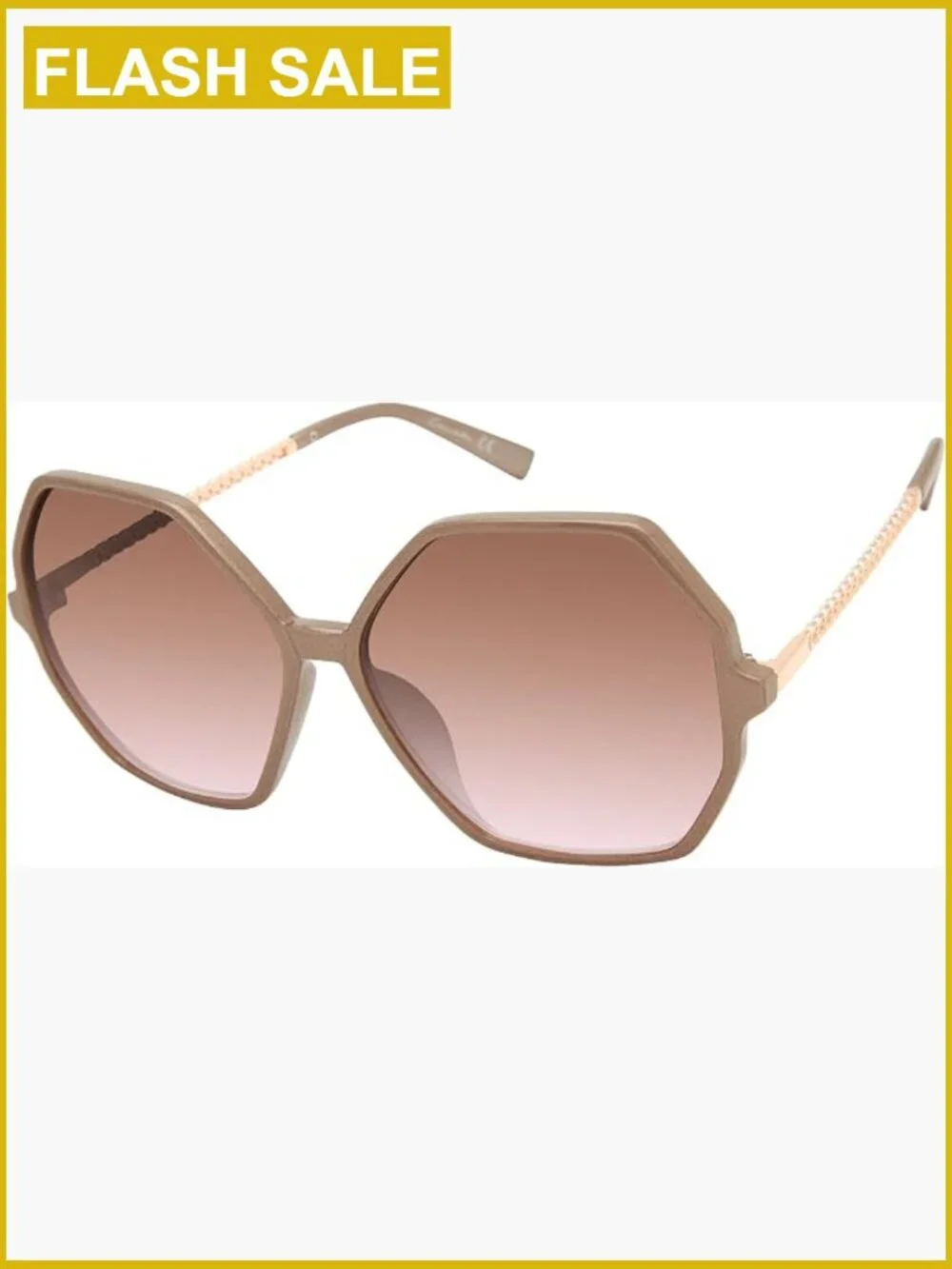 Metal Heart Sunglasses with UV400 Protection